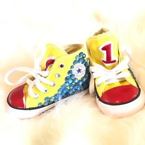 Baby Size 4 Custom Converse